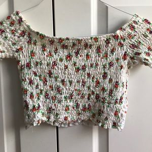 Floral Crop top